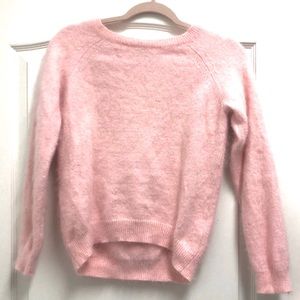 H&M Pink Fuzzy Sweater